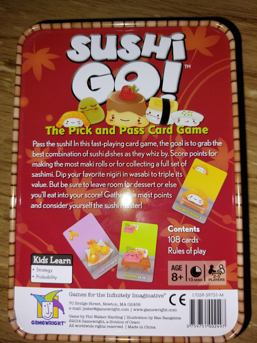 Sushi GO! Card Game image indicator(2)