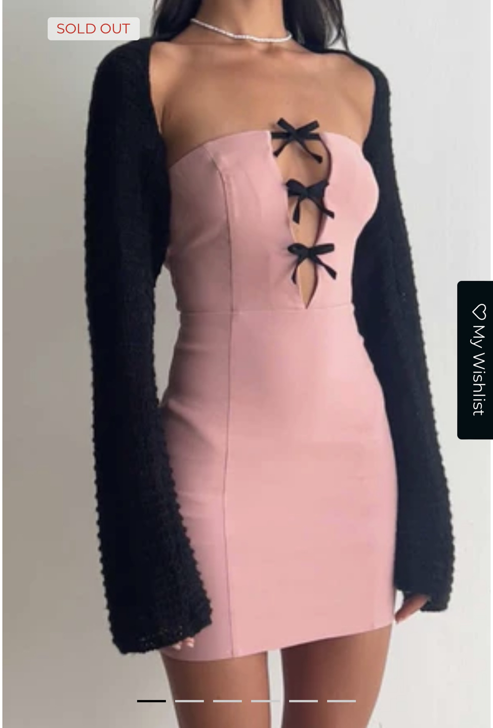 Motel Rocks Novara Mini Dress in Pink (new with tag) thumbnail