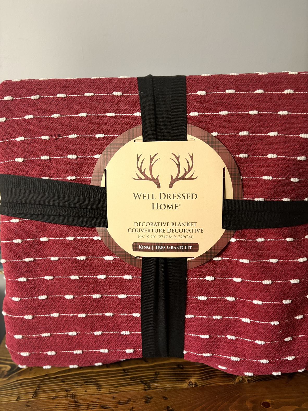 Brand new king size blanket thumbnail