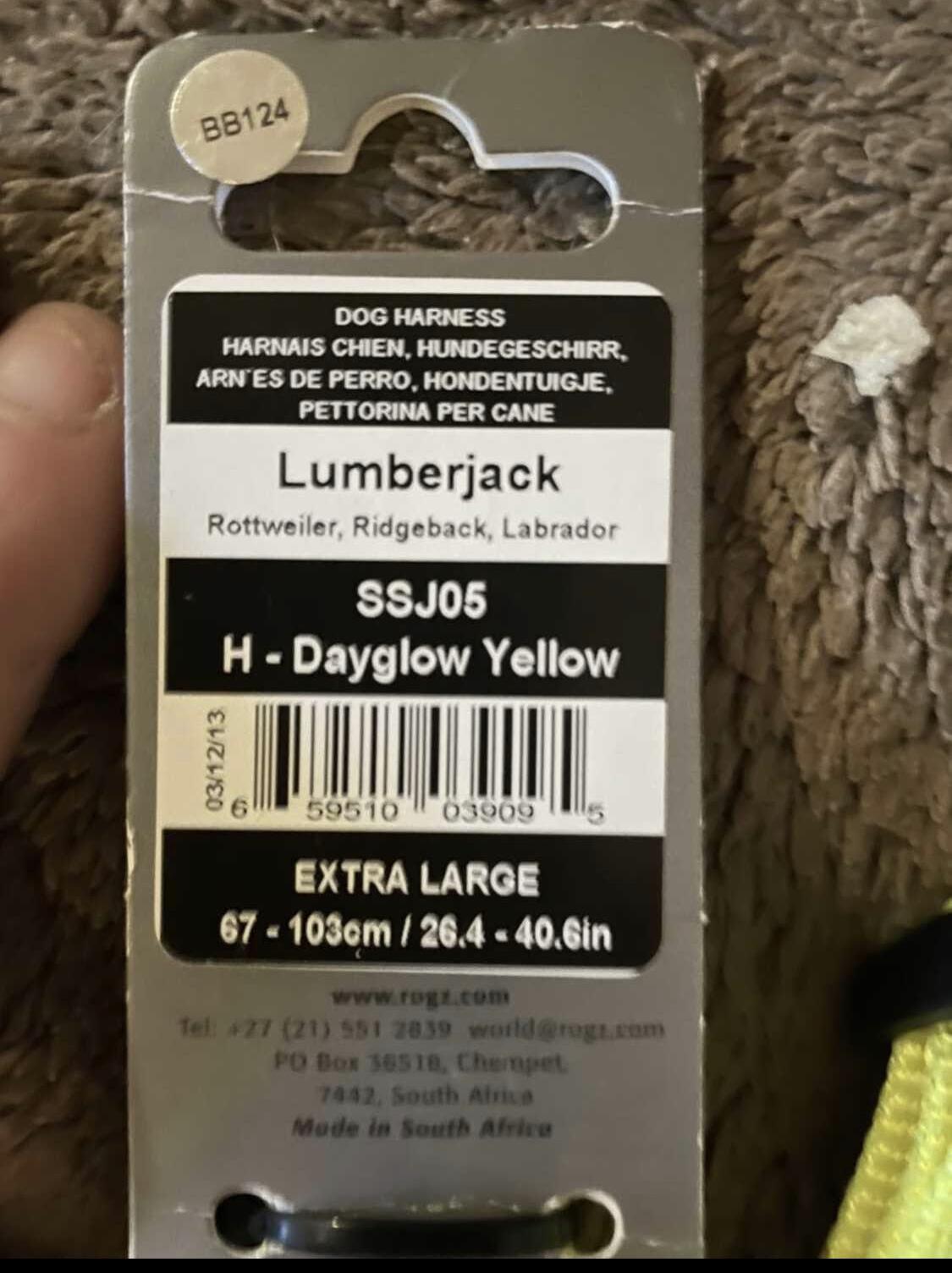 Ex-lg fluorescent dog harness image indicator(3)