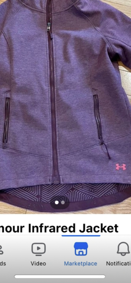 Under Armour Ladies S hooded jacket image indicator(2)