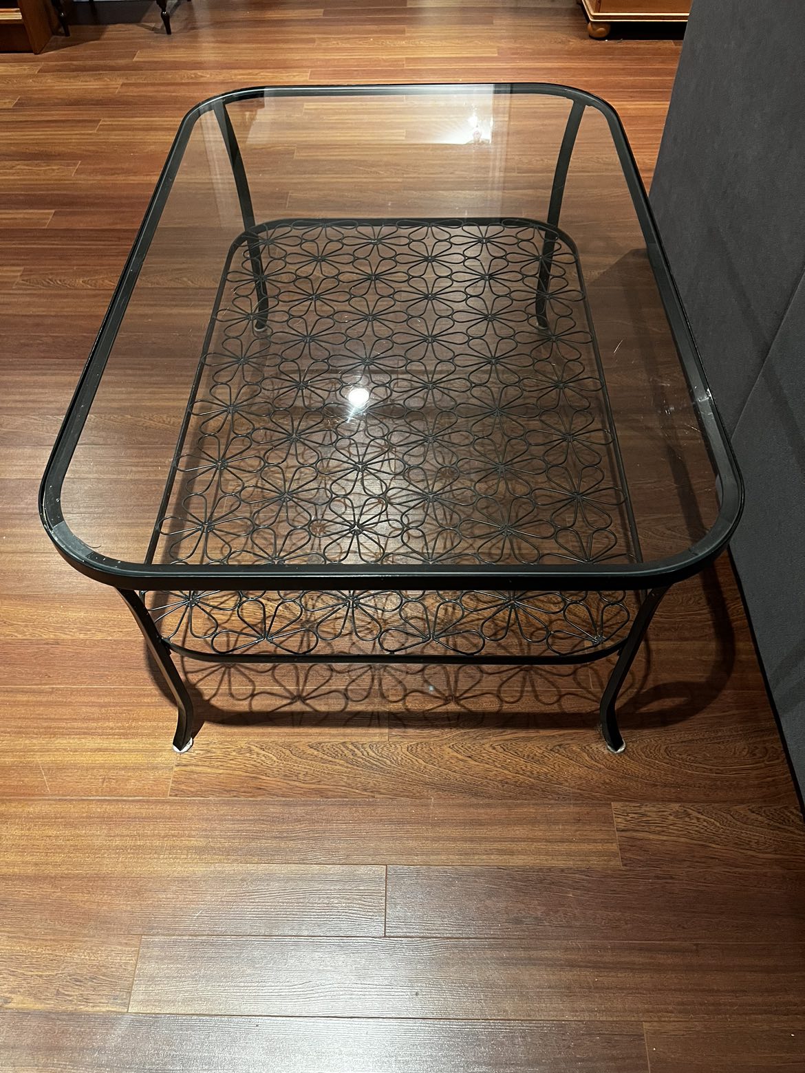 IKEA glass coffee table - photo 2