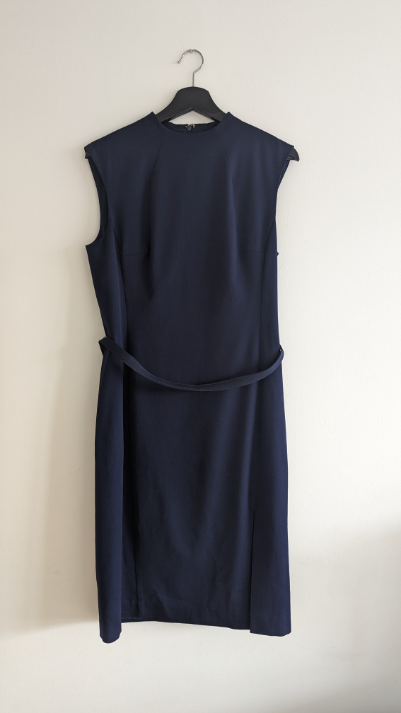 Lauren belted office dress