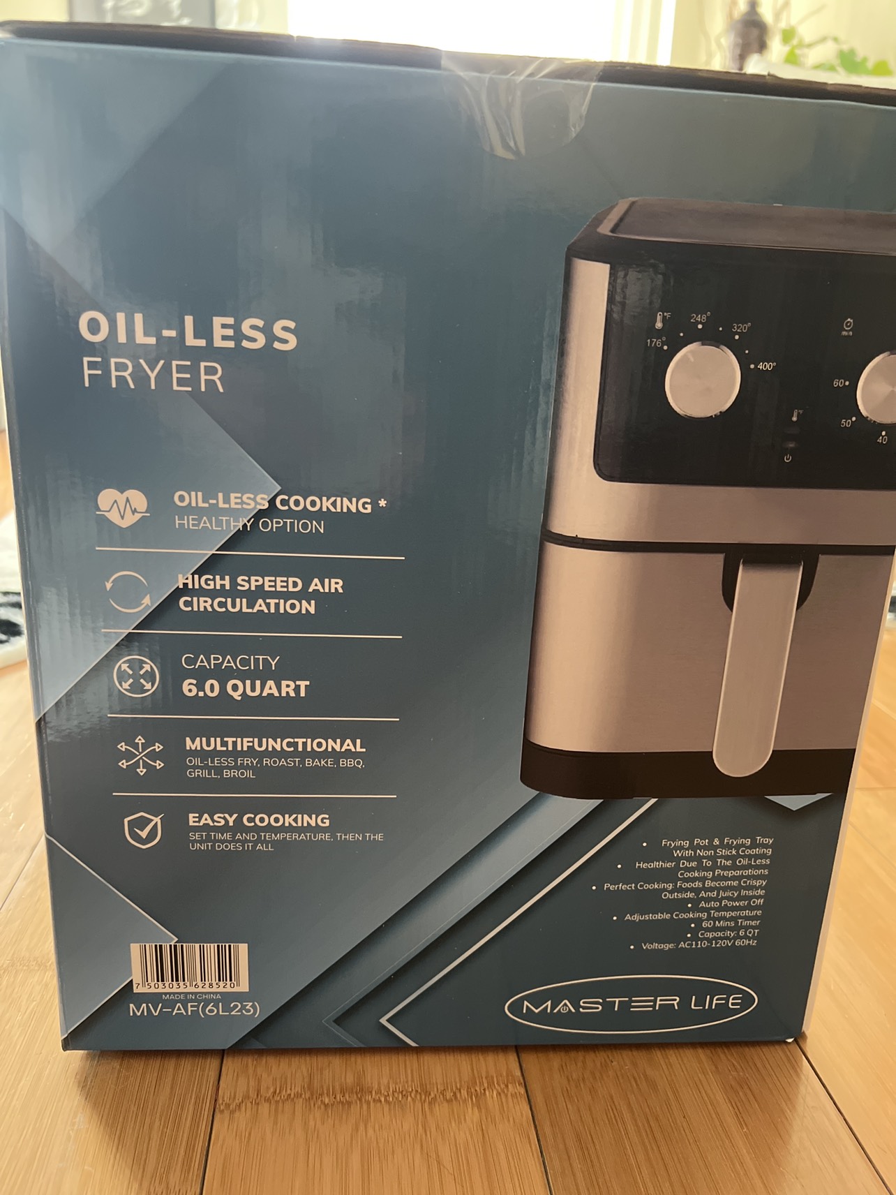 Master life Air fryer - photo 3
