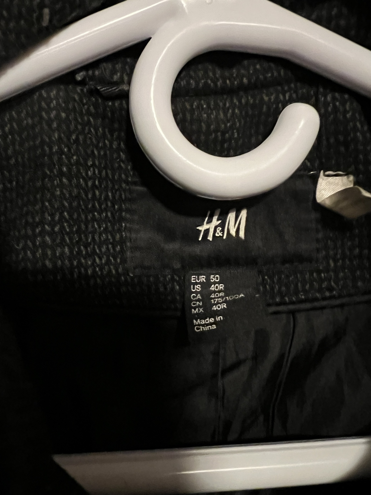 H&M Men’s Spring/Fall Casual Jacket (US 40R)(LNC) image indicator(5)