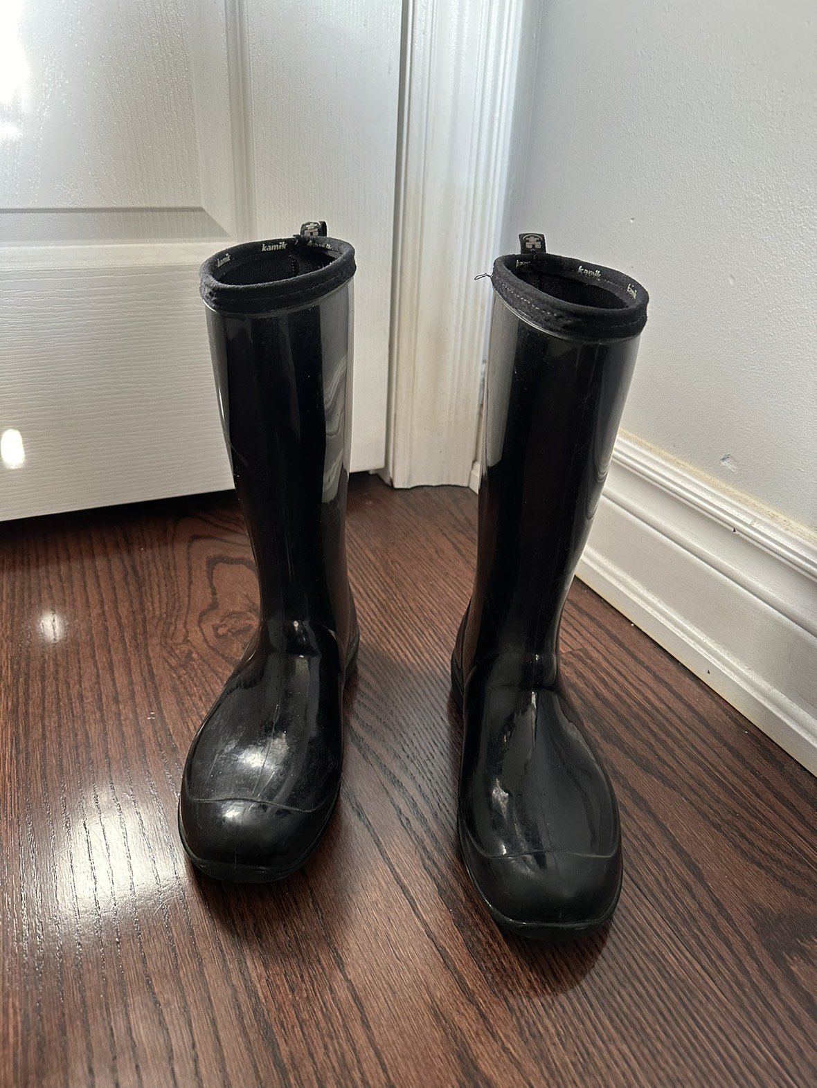 Kamik Heidi women’s rain boots • black • size 6 image indicator(2)