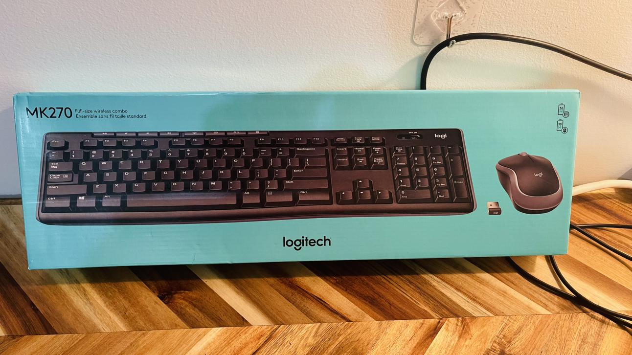 Logitech K270 Wireless Keyboard and Mouse thumbnail