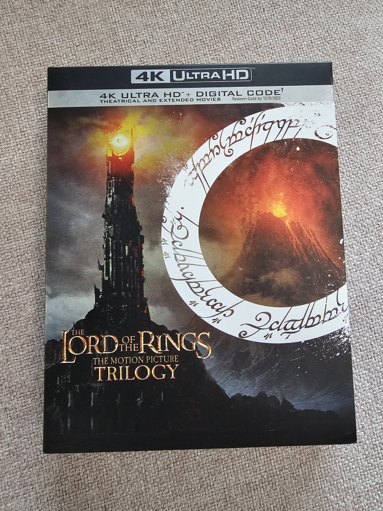 Lord of the Rings Trilogy 4K UHD extended edition box set thumbnail