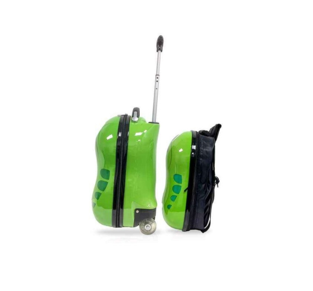 DINOSOUROUS 2 PC (16", 13") Kids Luggage Suitcase Set image indicator(4)