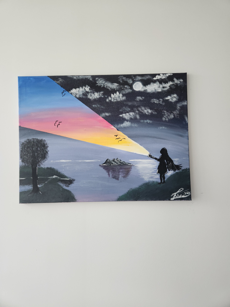 acrylic painting: hope :)