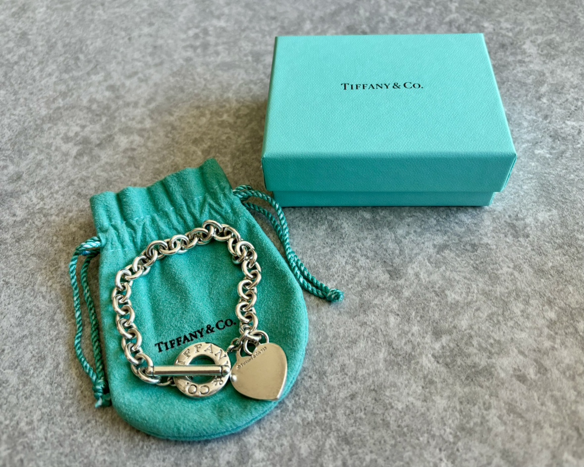Tiffany & Co. Heart Tag Toggle Charm Bracelet thumbnail