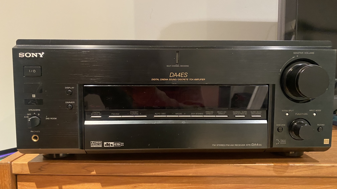 For parts or repair - Sony STR DA 4ES  receiver