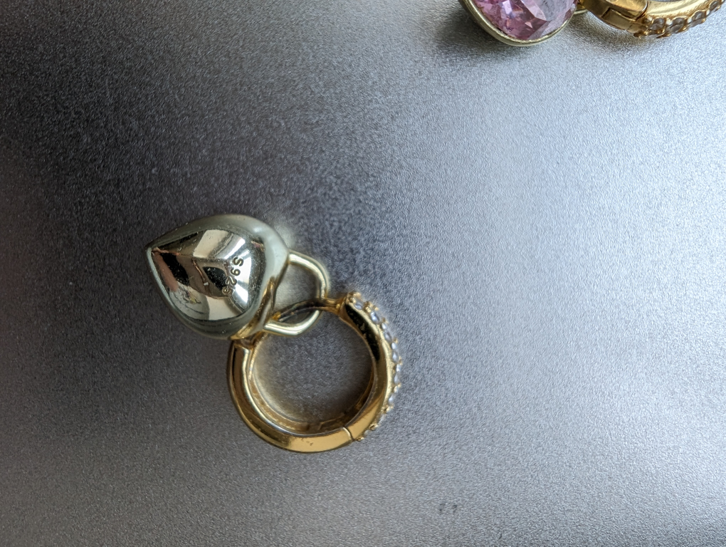 Gold-plated 925 Silver Earrings image indicator(4)