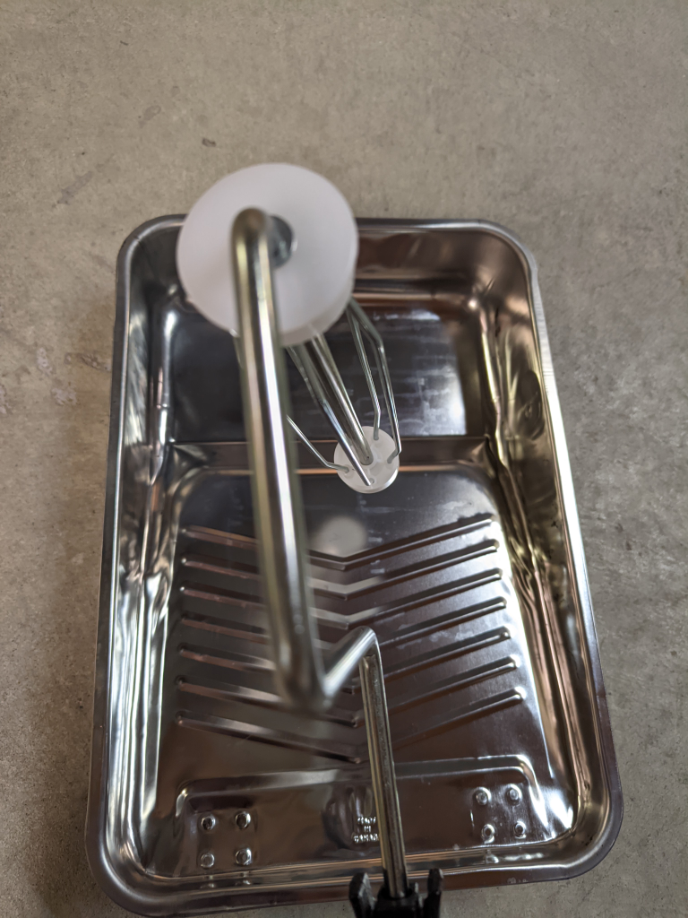 Metal paint tray and paint roller NEW image indicator(2)