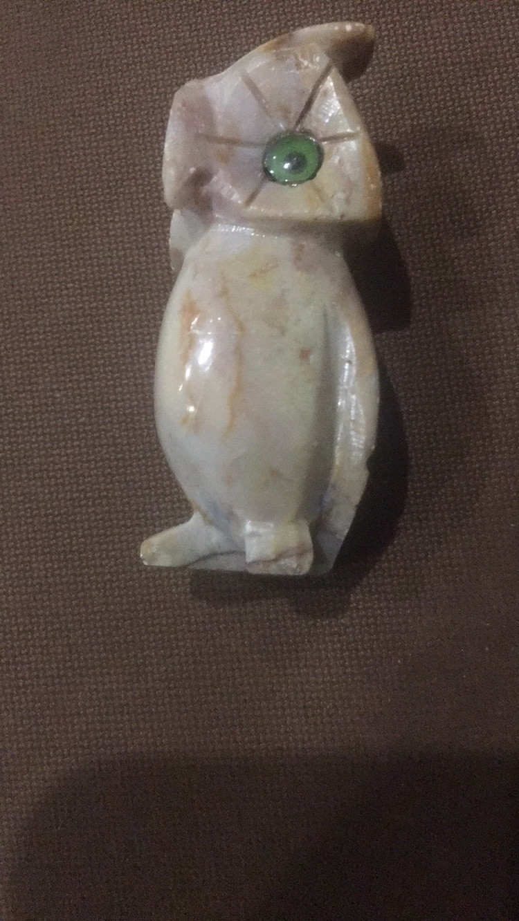 Miniature Owl  Hand carved image indicator(6)