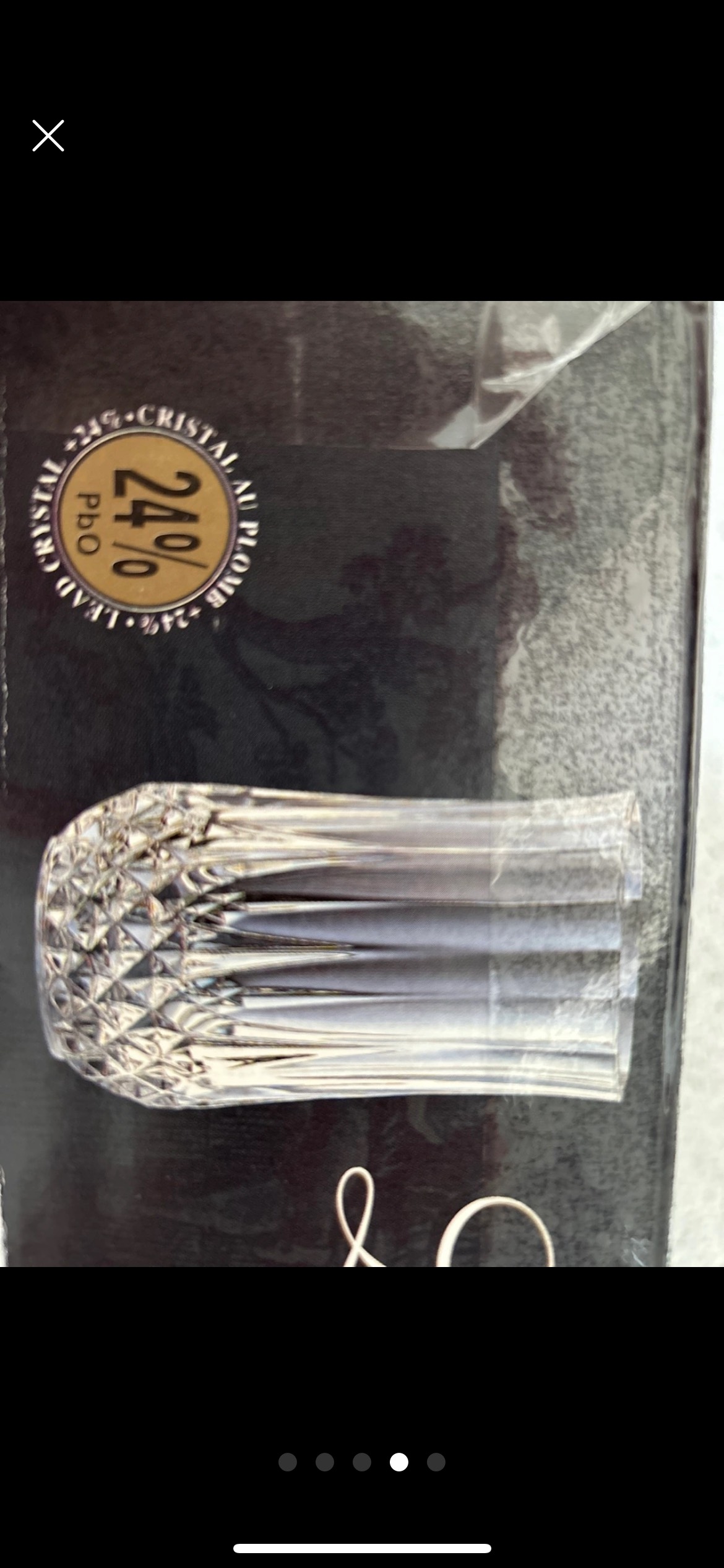 Crystal glasses （ New） image indicator(4)