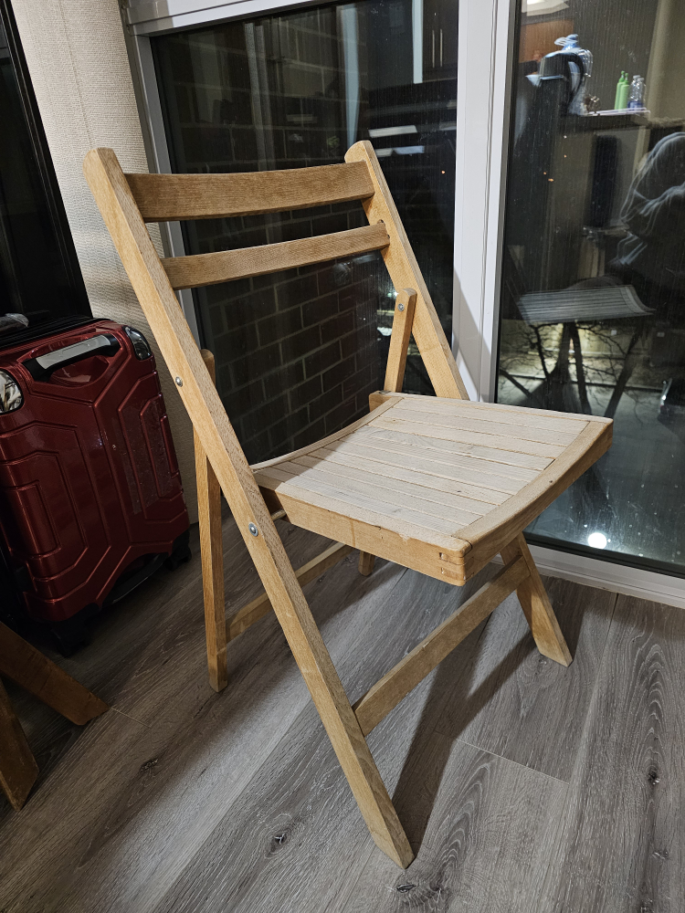 wooden chair