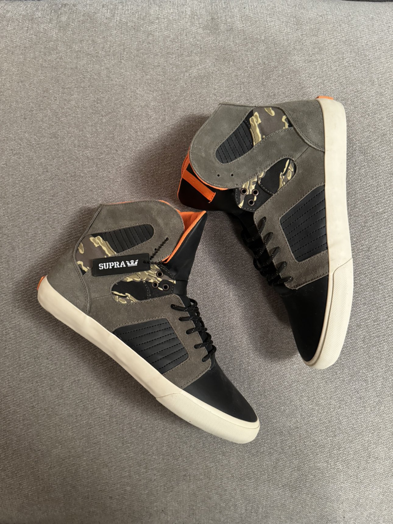 SUPRA PILOT - Camo/Black - Size 11 (Brand New)