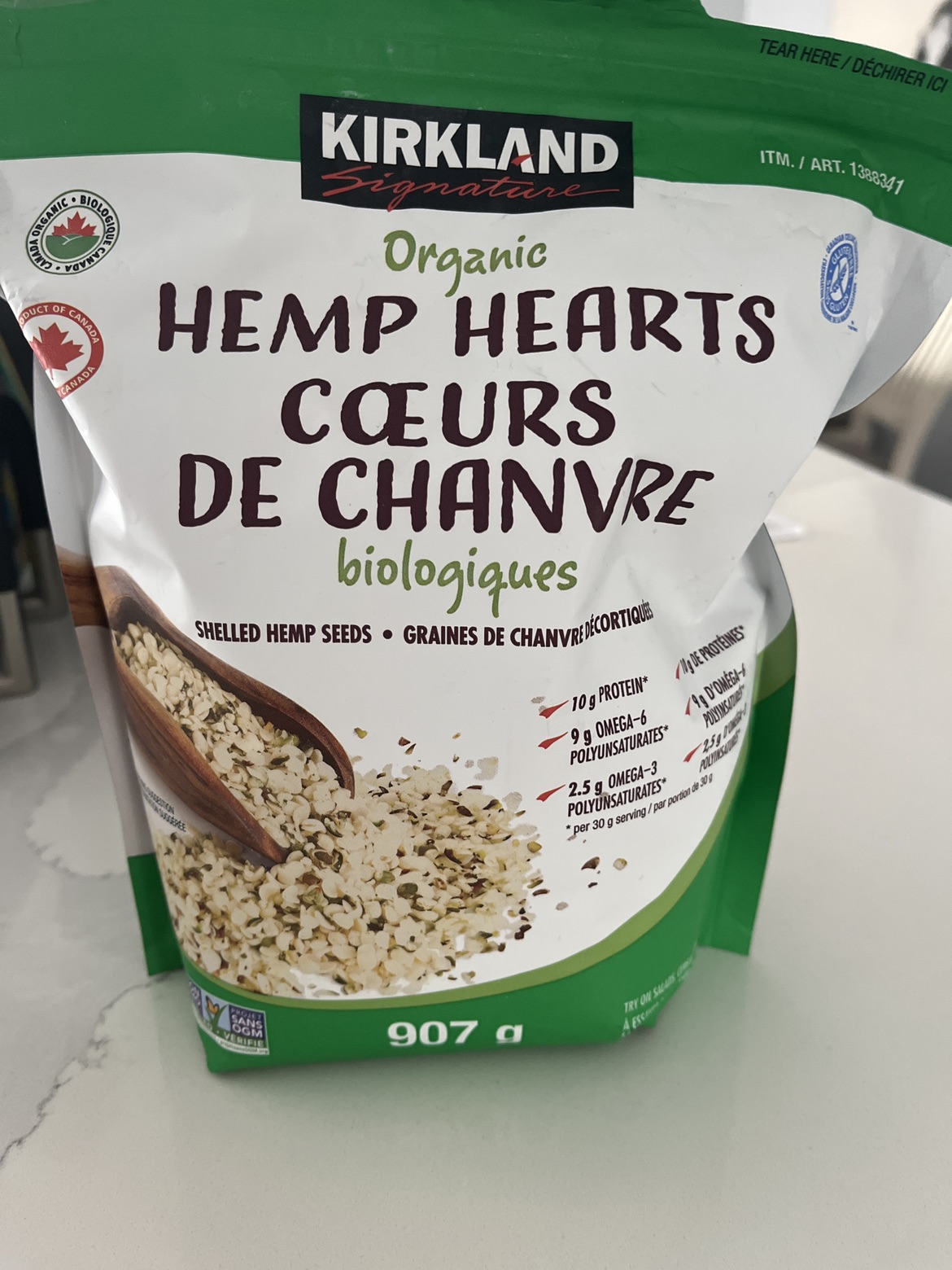 Day 5 🥕Kirkland Organic Hemp Hearts thumbnail