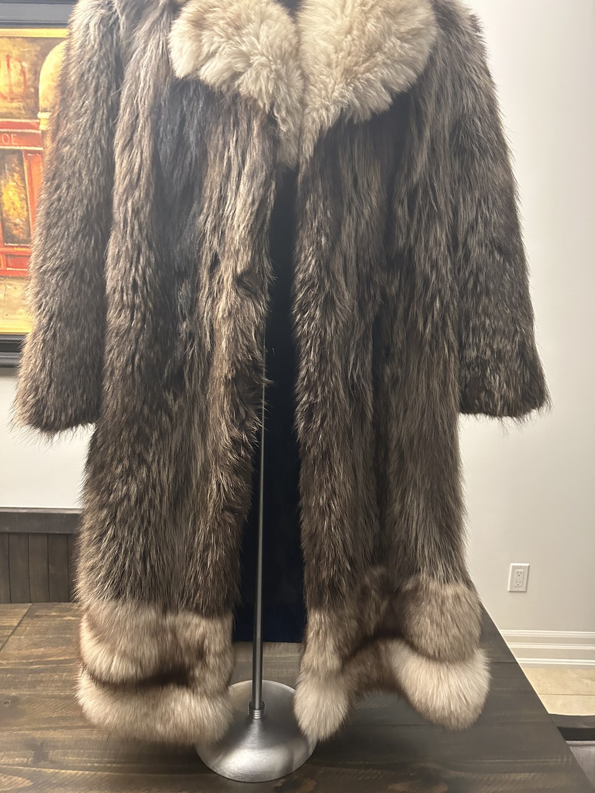 Vintage Custom High End Fur Coat XS/S image indicator(5)