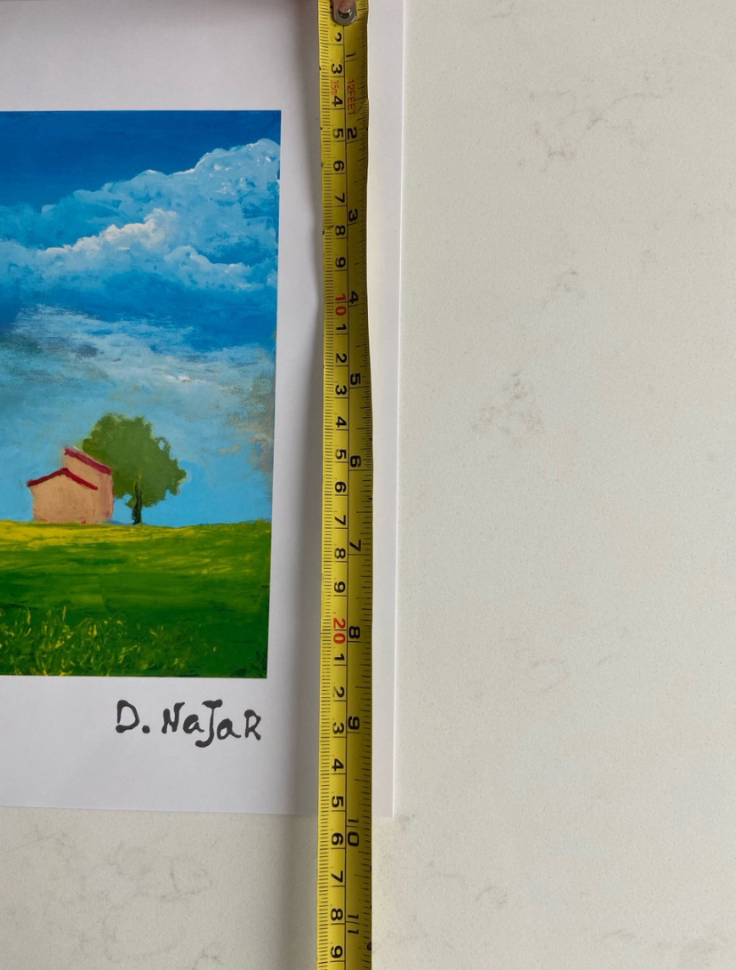 David Najar - Rural Home - Lithograph - photo 3
