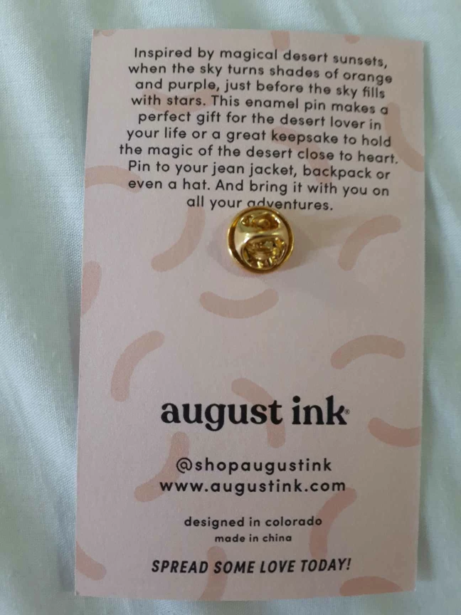 2 Enamel Pins Inspired by Magical Desert Sunsets $7 ea. or 3/$16 image indicator(2)