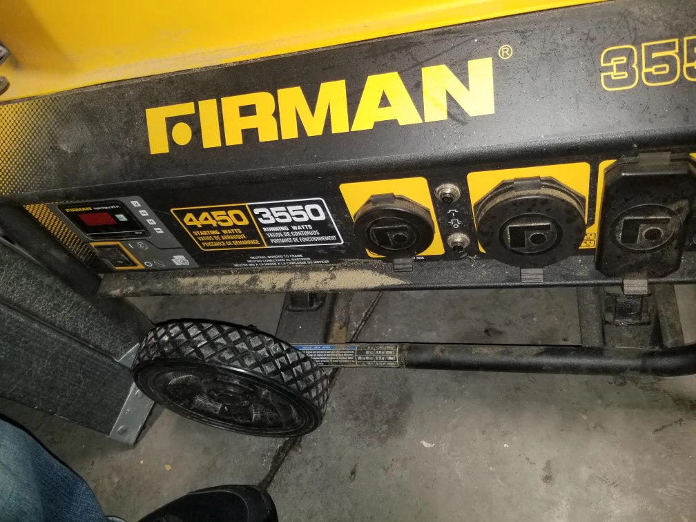 Firman 3550 Gas Generator