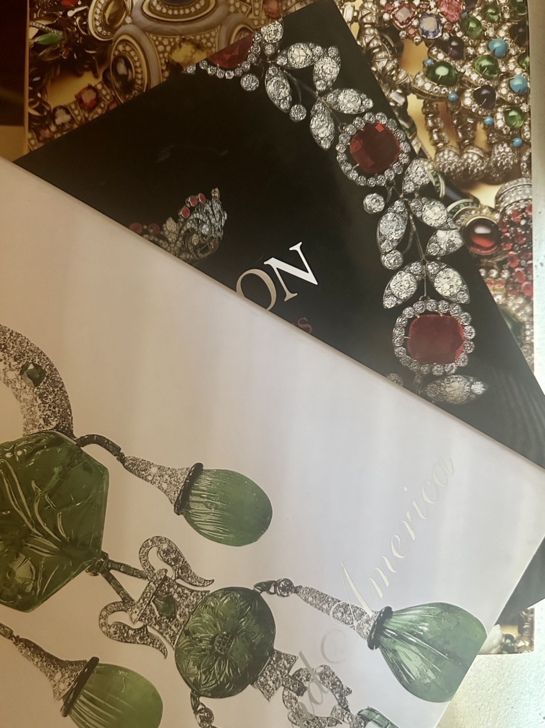Three Jewelry Coffee Table Books  $300 Value