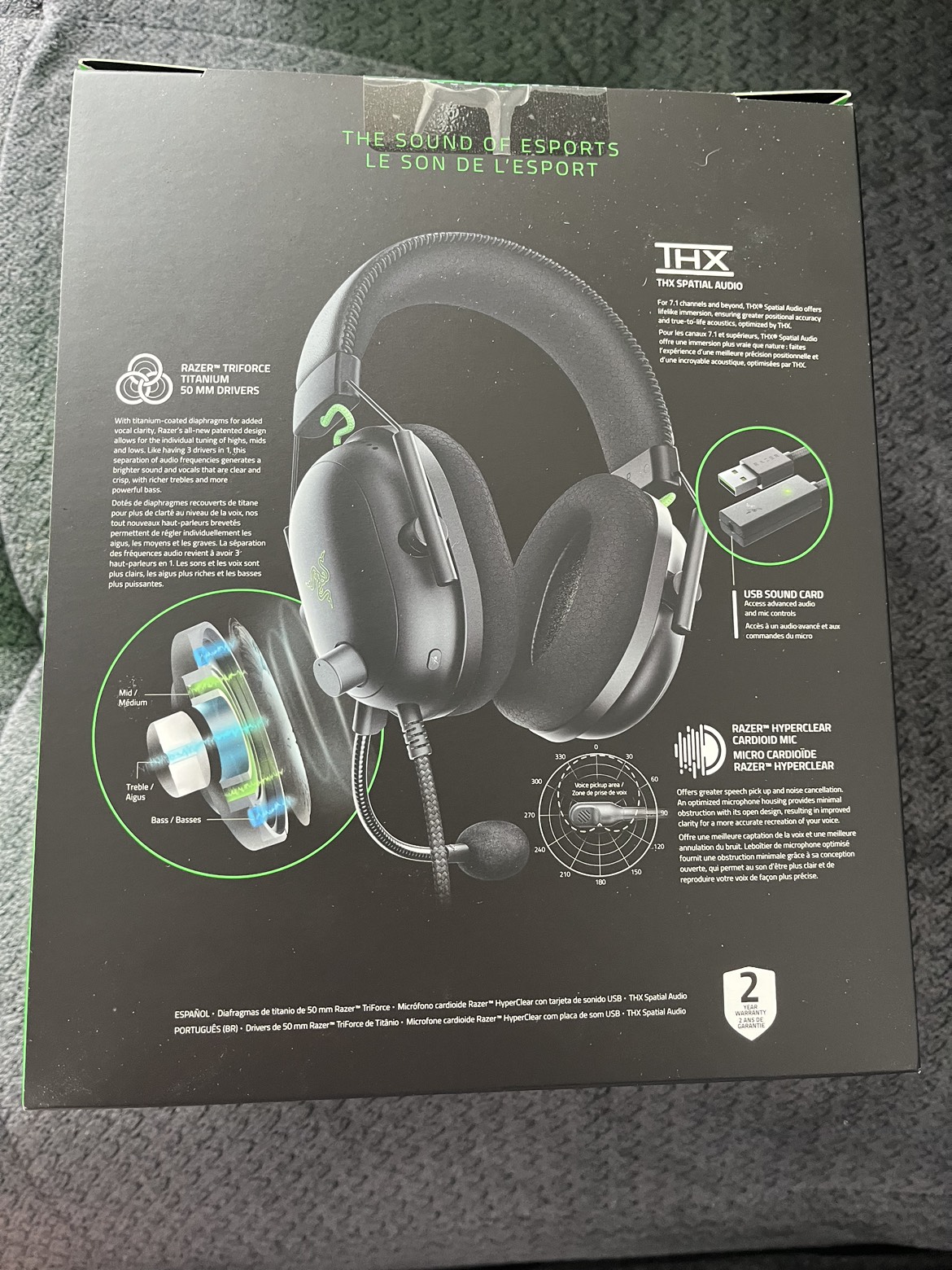 Razer Blackshark V2 *brand new* - photo 2