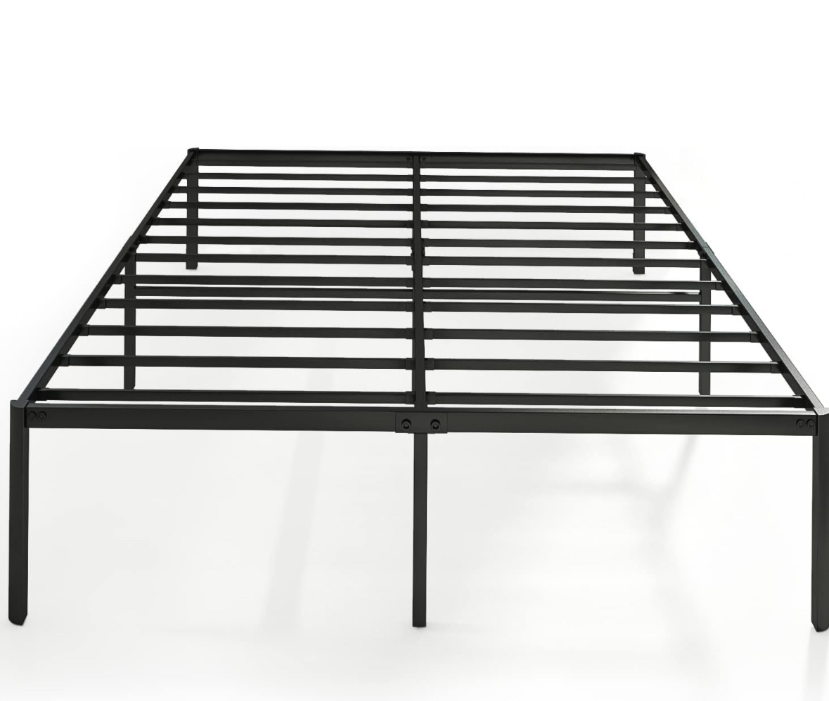 Queen size metal bed frame
