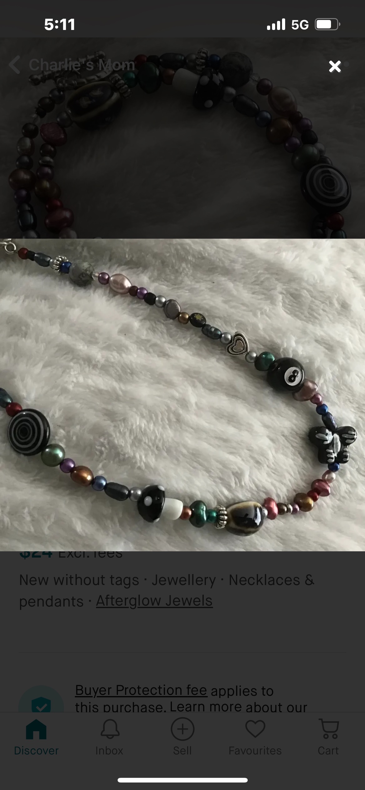 ✨✨Afterglow 16” Beaded Necklace image indicator(4)