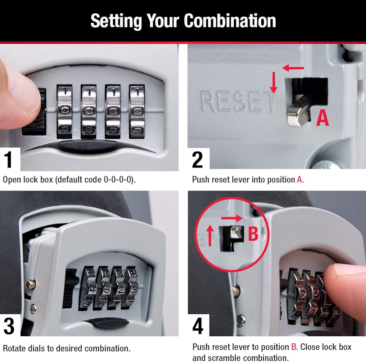 Master Lock Key Lock Box, image indicator(2)