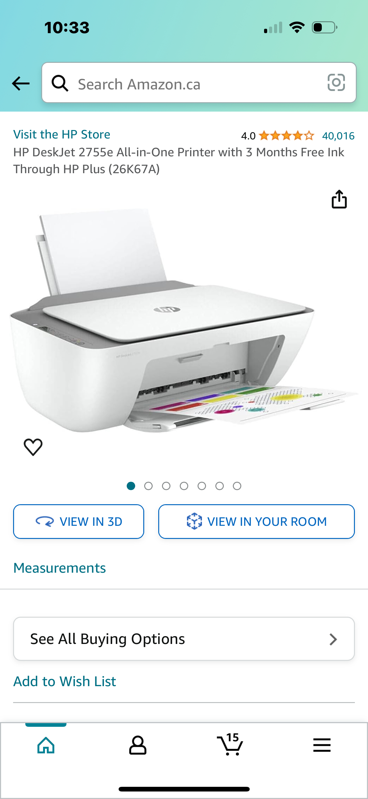 HP Deskjet 2755e  Printer 🖨️ and Scanner