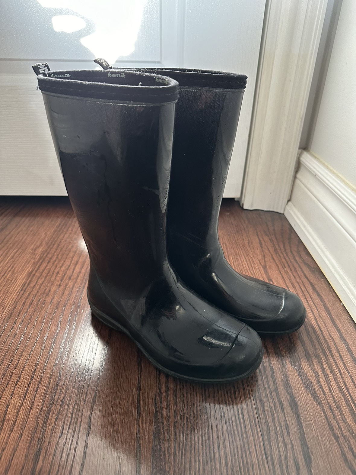 Kamik Heidi women’s rain boots • black • size 6