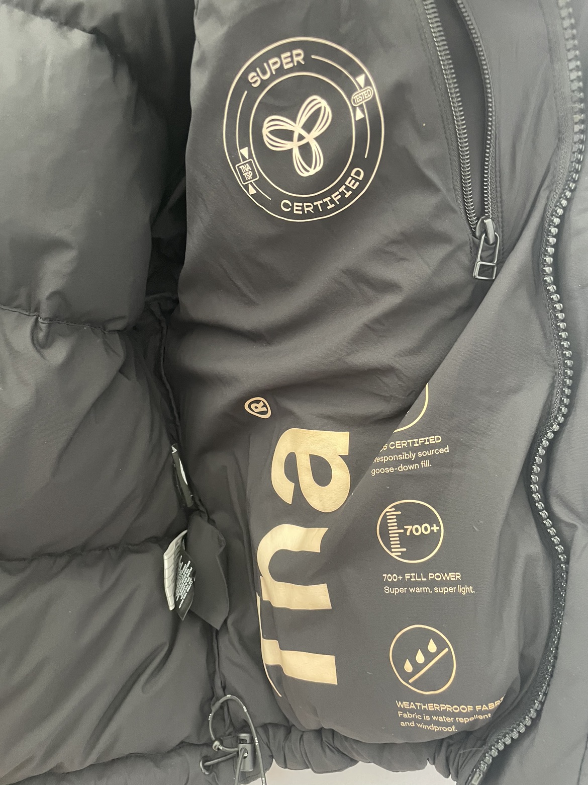 Aritzia super puff shorty image indicator(3)