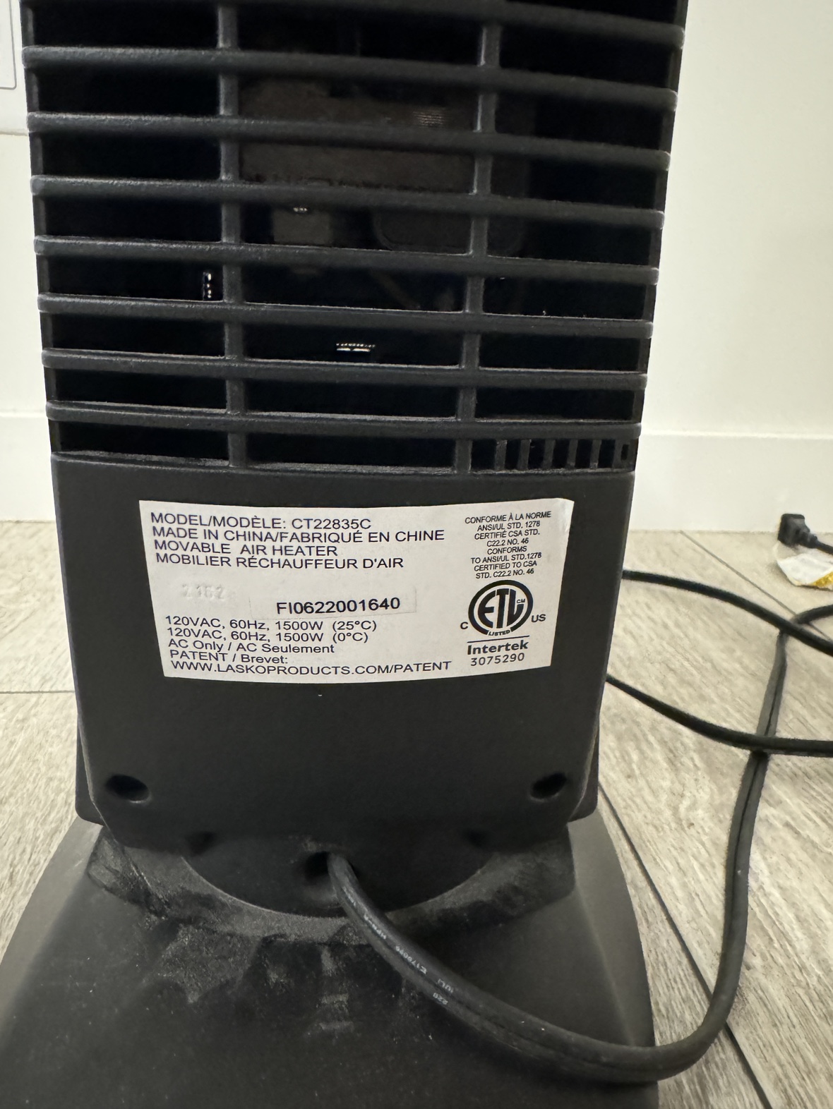Portable Heater with Remote Controller - photo 2