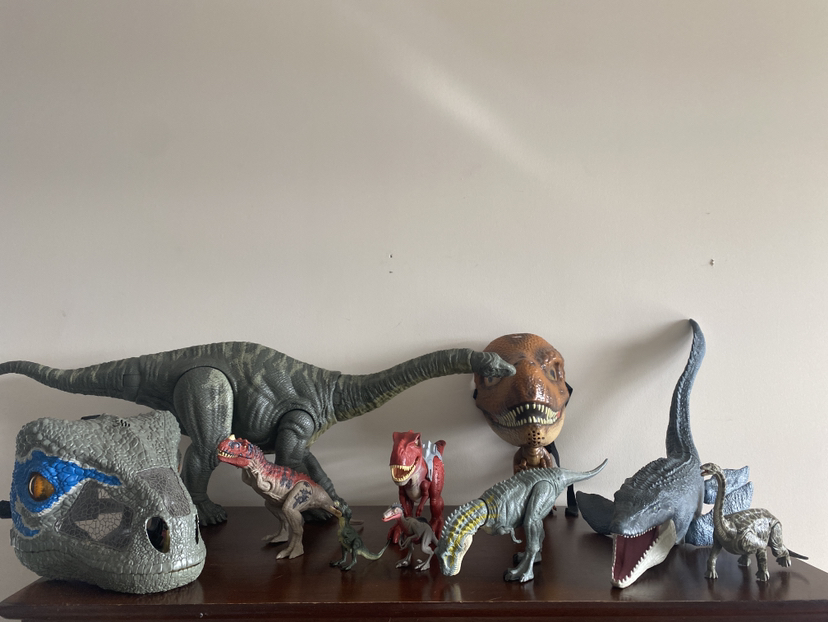 Jurassic world dinosaur collection