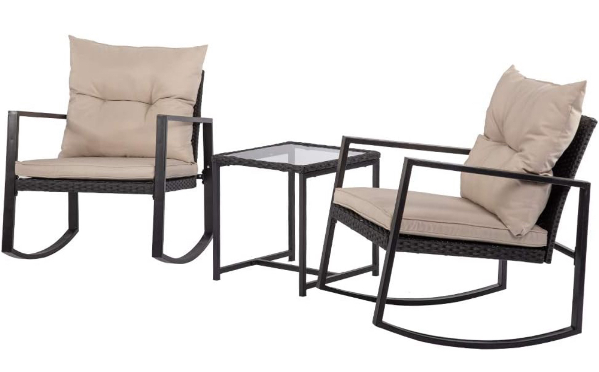 Move out sale ! Balcony 3 piece set thumbnail