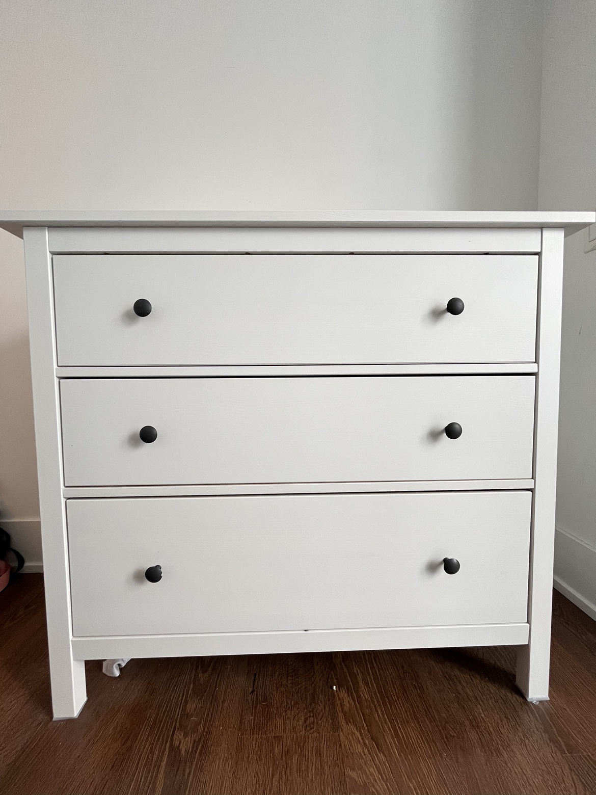 White dresser