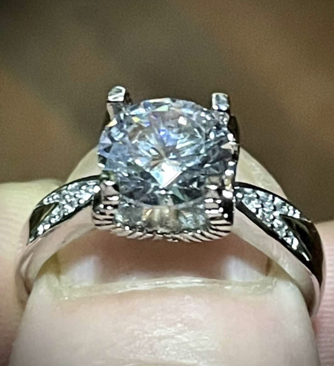 Sterling silver promise ring image indicator(3)