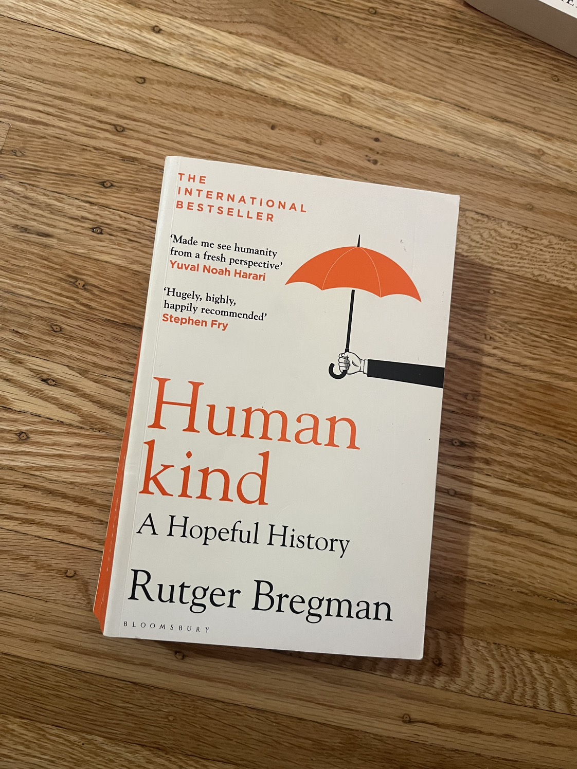 Humankind: A Hopeful History Book by Rutger Bregman