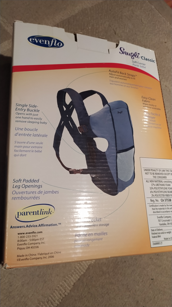 Baby carrier Snugli - photo 2