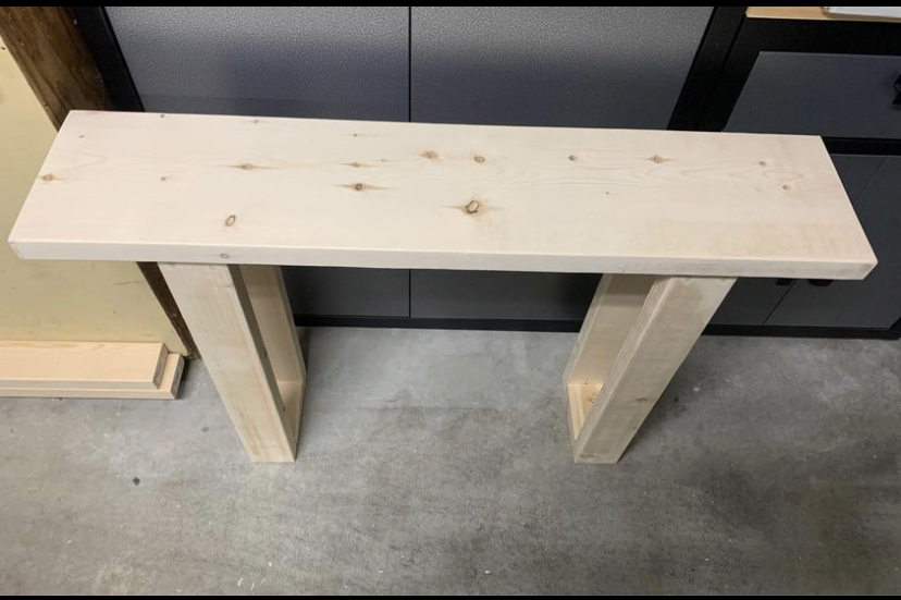 Handmade to order wooden console entry tables 🥕 image indicator(5)