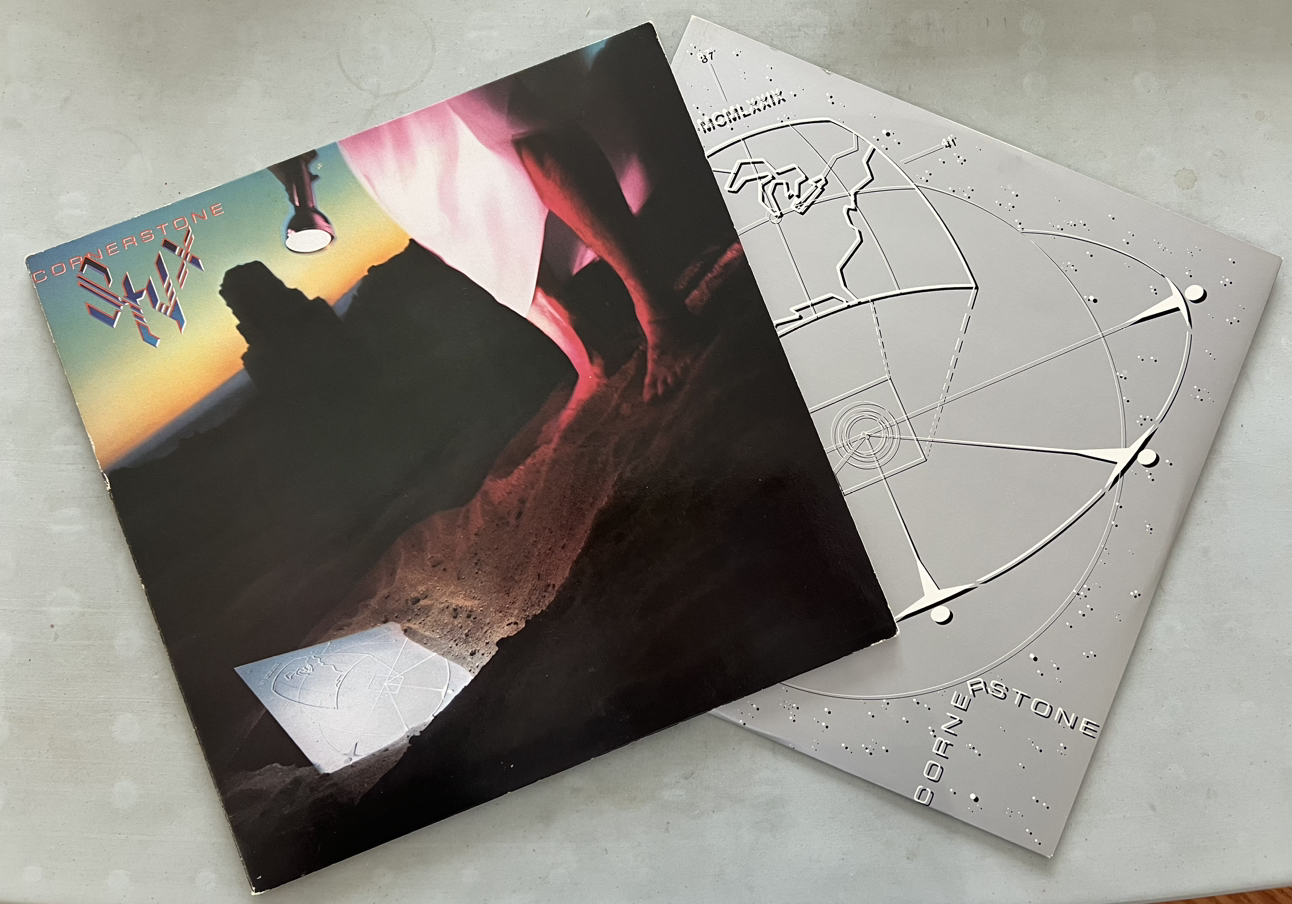 Vinyl record Styx Cornerstone