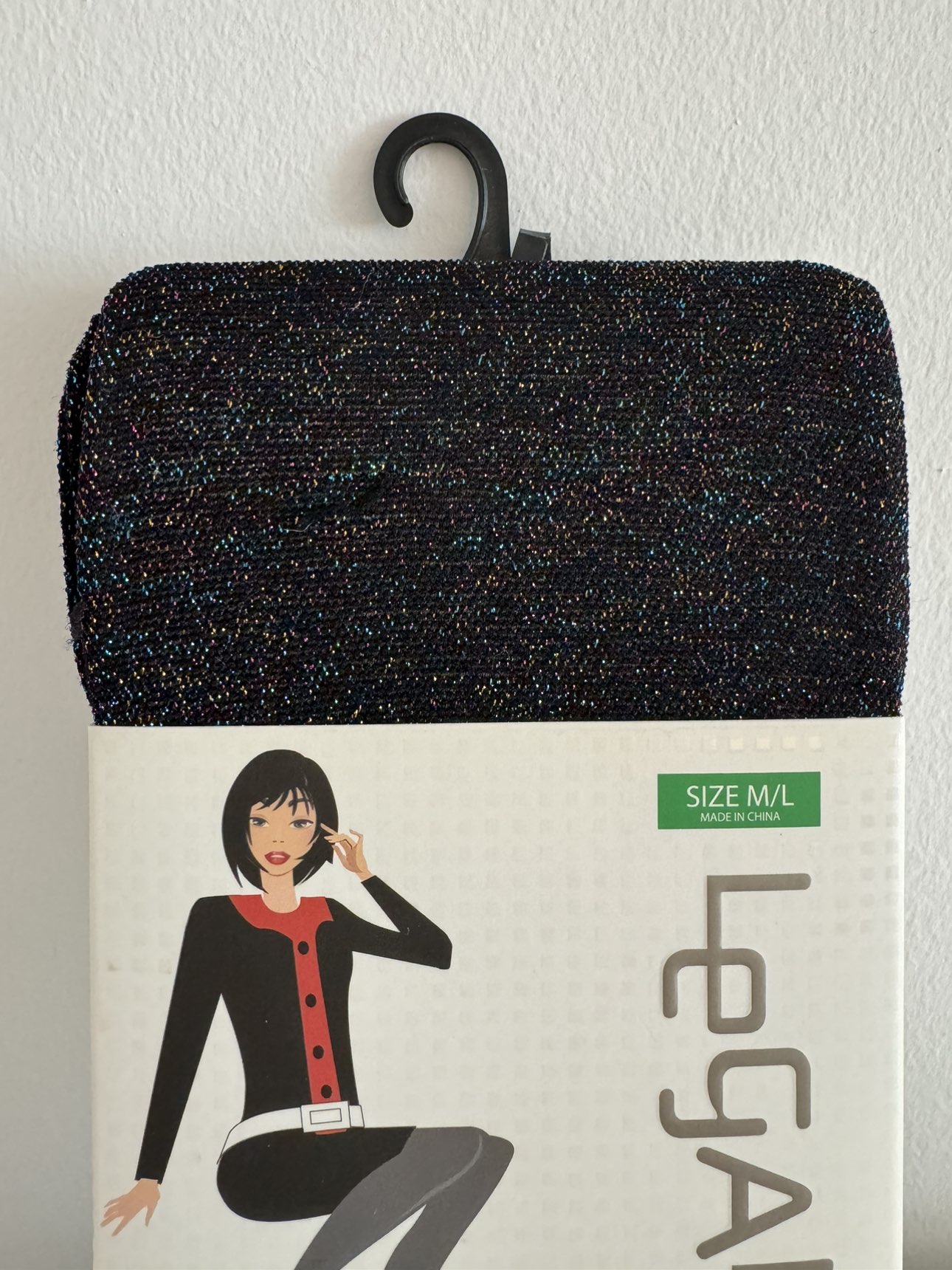 FASHION TIGHT | Black w. Sparkles [NEW] image indicator(2)