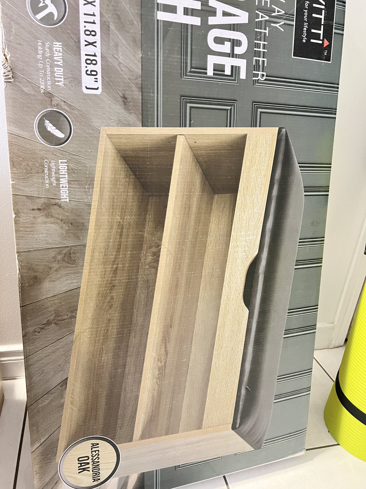 Entryway shoe bench with storage - Shoe rack - photo 2