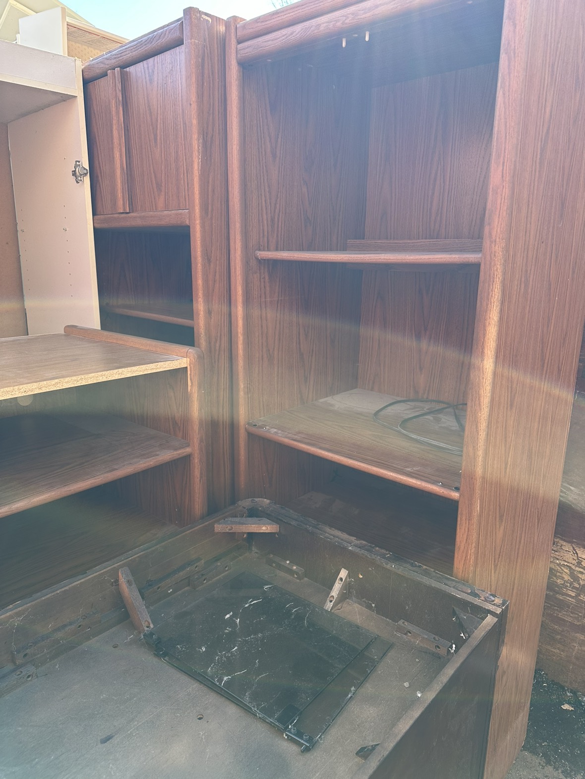 Moving- desk, hutch, bookcases image indicator(2)