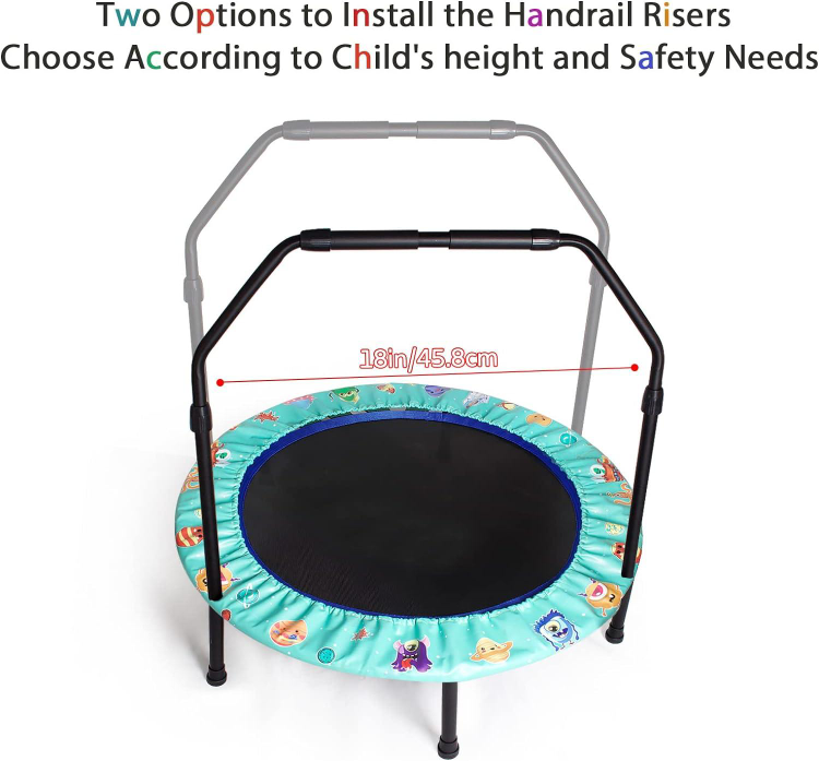 New 36" Trampoline for Kids 3-10 thumbnail