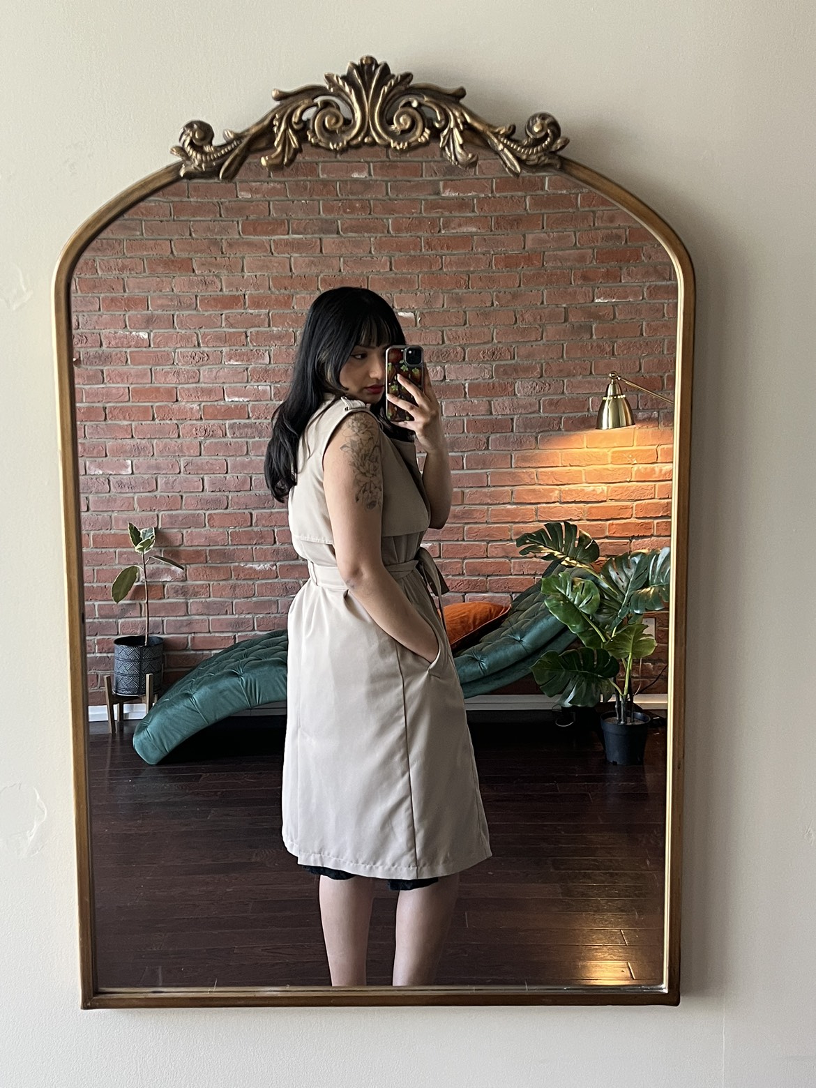 Vero Moda Sleeveless Trench Coat image indicator(3)