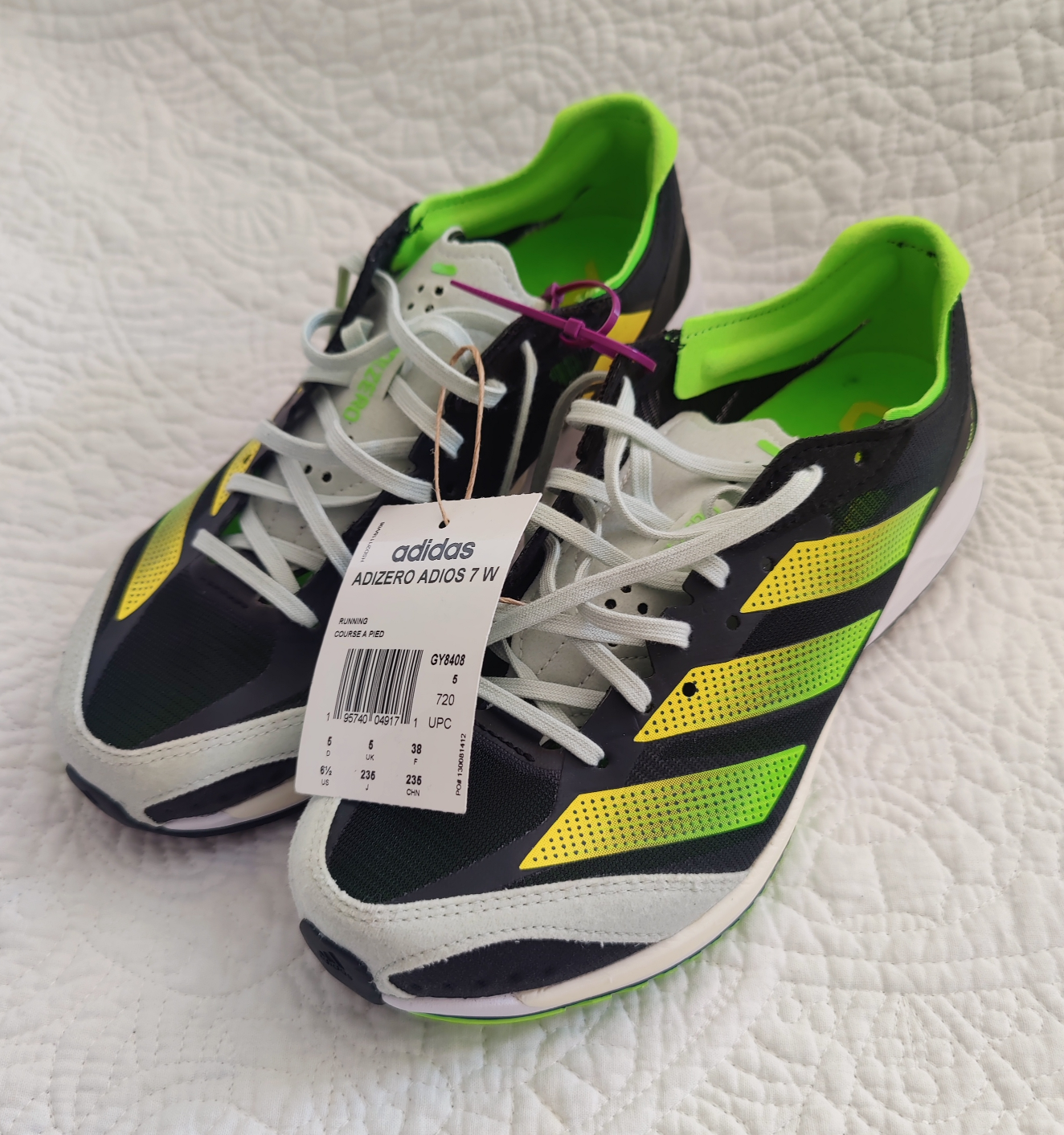 Adizero Adios 7 women shoes size 6.5
